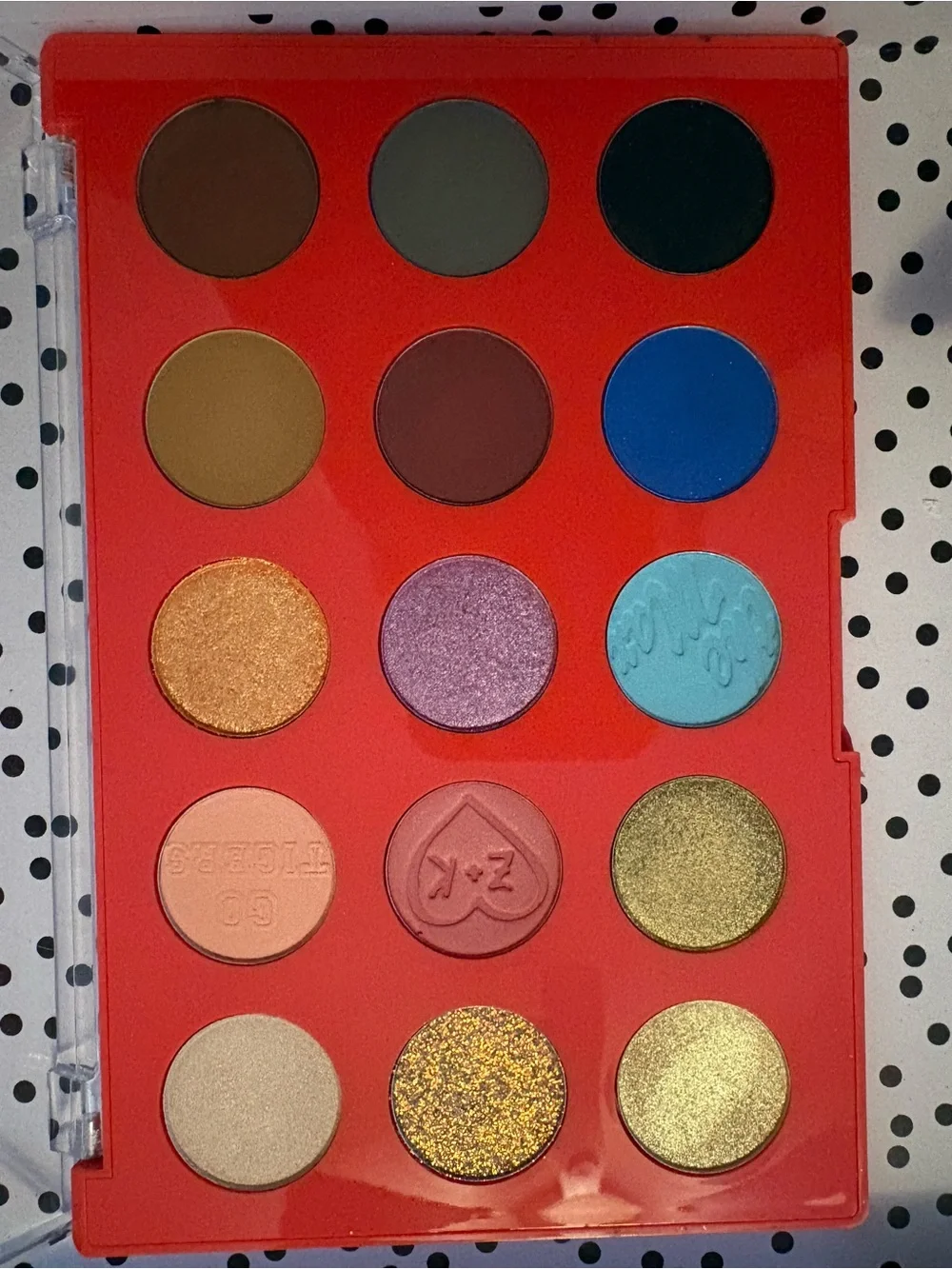 Saved By the Bell eyeshadow palette